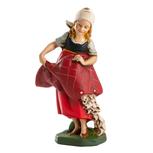 Die Saisontruhe Figur Goldmarie | Wayfair.de